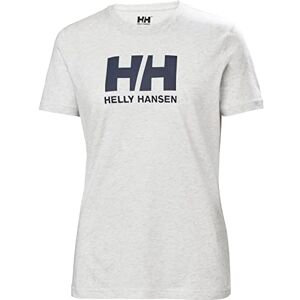 Helly Hansen Logo T-Shirt 823 Nimbus Cloud Melange XL