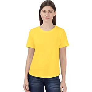 Lsu Ladies T-Shirts Soft Cotton Leight Weight Round Neck Unisex Cotton Short Sleeves T-Shirt (as8, Alpha, m, Regular, Regular, Yellow)