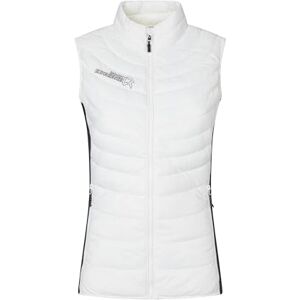 Rock Experience REWV00751-C340 FORTUNE HYBRID WOMAN VEST Jacket Women's 0006 MARSHMALLOW+0208 CAVIAR XS