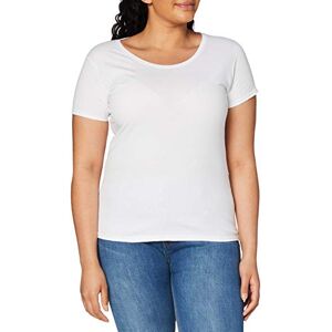 FRUIT OF THE LOOM Women's Valueweight Short Sleeve T Shirt, White, XXL UK