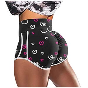 Janly Clearance Sale Womens Romper Pants, Women Printing High Waist Stretch Strethcy Leggings Yoga Short Pants for Summer Holiday