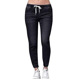 Szshaoye Womens Boot Cut Bottom Jeans Skinny Stretch Jeans for Women High Waist Plus Size Straight Leg Jeans Frayed Raw Hem Distressed Denim Pants with Hole(Black,3XL)