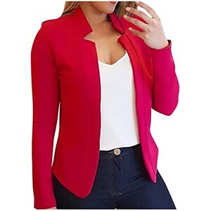 Top Of The Deal NSICBMNO Womens Casual Blazer Jacket Sale Clearance Short Suit Jackets Open Front Blazer Coats Elegant Blazer Ladies Plain Cardigans Long Sleeve Tops Work Office Formal Suit Lightweight Jacket