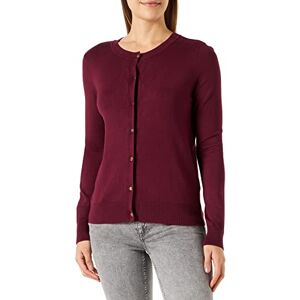 Naf Naf Women's Marielle Vest Cardigan Sweater, Fig, XS