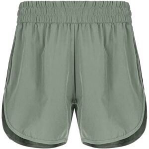 ATHLECIA Women's Cream Shorts, 3130 Desert Green, 52 (EU)