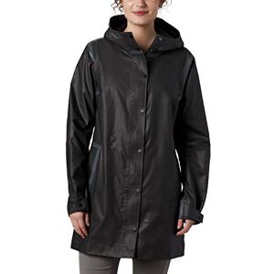 Columbia Outdry Ex Mackintosh Women's Rain Jacket, womens, Women's Rain Jacket, 1886673, Black Heather, XS