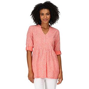 Regatta Womens Nemora Roll Sleeve Blouse Shirt Dress