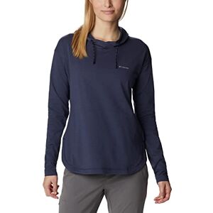 Columbia Women's Sun Trek EU Hooded Pullover Hoodie, Nocturnal, Size L