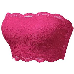 Generic Ladies Seamless Top Lace Beauty Back Chest Wrapping Underwear Double Lined Tube Top Womens Boobtube Tops Women's Tops And Blouses High Neck Vest Tops For Women Plus Size Summer Tops