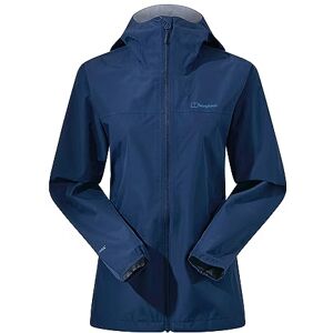 Berghaus Women's Deluge Pro Shell Rain Jacket, Durable, Breathable Coat, Dusk 3.0, 20