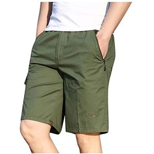 Janly Clearance Sale Womens Jumpsuit, Men's Summer Pocket Zipper Bodybuilding Pocket Shorts Sports Casual Pants for Summer Holiday