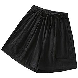 Amhomely Womens Pants Sale Clearance AMhomely Womens Casual Shorts Sale Clearance, Women's Cotton Linen Shorts Loose high Waist Casual Wide Legged Pants hot Pants Summer Mini Short Pants Gym Cycling Work Shorts Outerwear