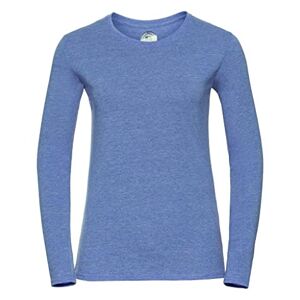 Style It Up *Ladies Long Sleeve HD T/Shirt (Blue, XS)