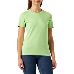 KAFFE Women's Short Sleeve Regular Fit Kamarin T-Shirt, Jade Lime, S