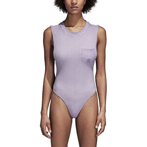 adidas Women's Originals Bodysuit Purple Glow (DU8490) (L)