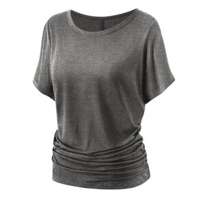 Women Tops And Blouses On Sale NSICBMNO Tops for Women UK Boho Summer Tops Casual Plus Size Plain T Shirts Short Sleeve Blouse Round-Neck Loose T Shirts Tops Long Tops Jersey T-Shirt Yoga Tops Baggy Oversized Batwing Tops Gray