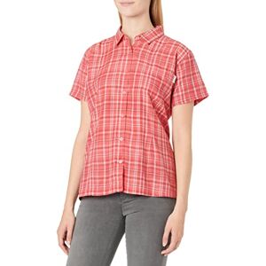 Regatta Womens Mindano Vi Shirt Tropical Pink Check M