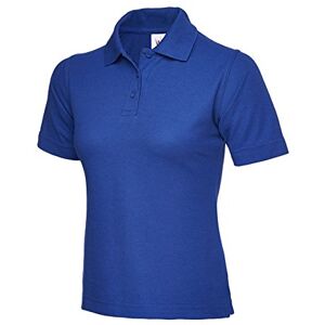 Plain Ladies Classic Poloshirt Olympic Workwear Casual Uniform Party Wear Multi-Colours Unisex Adults Gift Polo Top (Royal, XL, x_l)