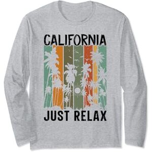 Summer Outfits For Women California Just Relax Long Sleeve T-Shirt