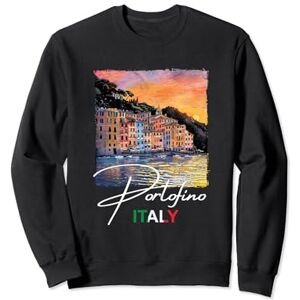 Portofino Italy Souvenir Store Italy Portofino Painting Souvenir / Portofino Sweatshirt