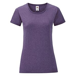 Fruit of the Loom Women's T-Shirt, Heather Purple, XS