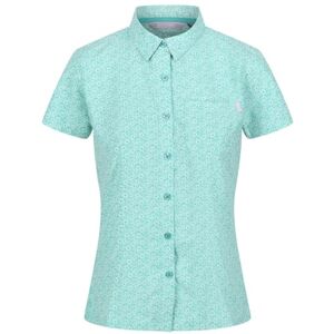 Regatta Womens Mindano Vi Shirt OceanWave Daisy XS