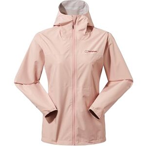 Berghaus Women's Deluge Pro Shell Rain Jacket, Durable, Breathable Coat, Cavern Pink, 18