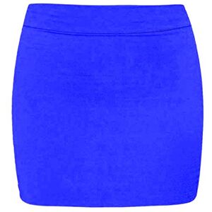 Star Fashion Global Ltd Colop Womens Plain Stretch Bodycon Short Mini Office Ladies Pencil Skirt Size 8-26 (Royal Blue, 24-26)