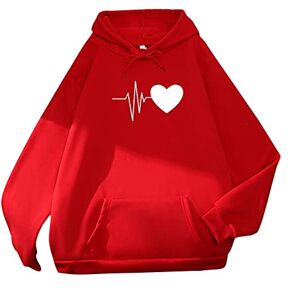 Amdole Light Long Sleeve Pullover for WomenO Neck Vacation Basic Pullover Blouses Designer T Shirts for Women Red