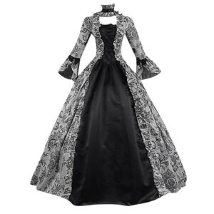 1800s Rococo Dresses for Women UK Renaissance Dress Victorian Ball Gowns Costumes Medieval Vintage Tea Party Prom Dress