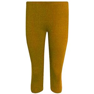 Shopygirls Tease Women Ladies Cropped 3/4 Capri Length Leggings Summer Plus Size UK 8-26 (Mustard, 20)