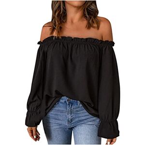 Summer Tops For Women Uk 0418a115 FunAloe Summer Tops for Women UK, Off Shoulder Low Cut Tops Smock Tops Black Lace Tops for Women UK, Ladies Tops, Womens Tops, Tops for Women UK, Women's Blouses & Shirts, Womens Summer Clothes