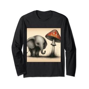 Elephant Mushroom Gifts Elephant Mushroom Long Sleeve T-Shirt