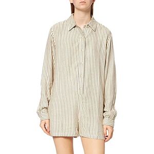 Hurley W Button Front Shirt Romper
