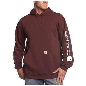 Carhartt Mens Hooded Sweatshirt Medium Weight Long Sleeve Logo K288 S Port (Closeout)