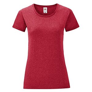 Fruit of the Loom Women's T-Shirt, Heather Red, XS