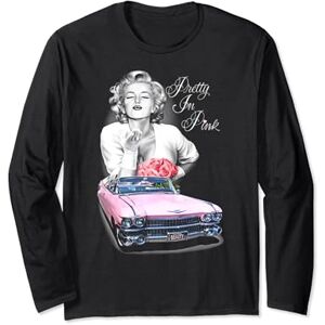 Retro Chola Clothing PINK GIRL IN PINK 50'S DESIGNS 50S DESIGNS 50S ART 50'S ART Long Sleeve T-Shirt