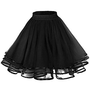 Generic 2023 Christmas - Flared Women's A-line Casual Stretchy Versatile Skirt Skirt Adult Skirts for Women plus Size (Black, One Size)