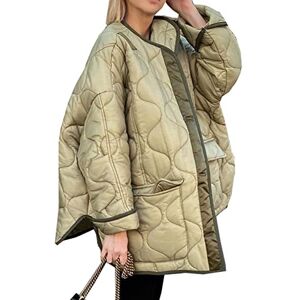 Fall/Winter Women'S Loose-Fitting Pocket Single-Breasted Casual Women'S Cotton-Padded Jacket