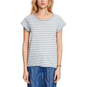 ESPRIT Women's 043ee1k349 T-Shirt, Light Blue Lavender, XS