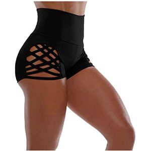 Janly Clearance Sale Womens Pants, Women's Buttocks High Waist Solid Color Bandage Sweatpants Yoga Shorts for Summer Holiday