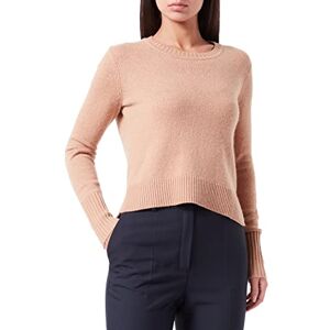 Hugo Boss Women's Sbasa Knitted Sweater, Light/Pastel Brown232, L