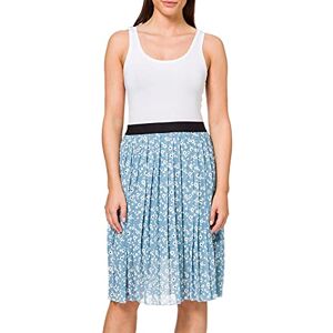 SPARKZ COPENHAGEN Women's Vela Skirt, Blue (South Wave 728), 12 (Size:L)