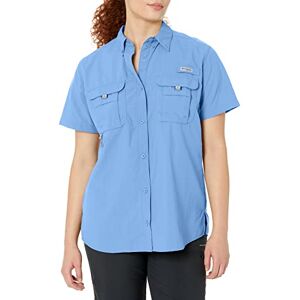 Columbia Women’s PFG Bahama Short Sleeve — Plus Size, White Cap, 1X