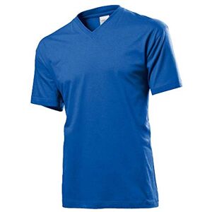 Stedman Classic V-Neck T-Shirt S M L XL XXL - Blue - XXL