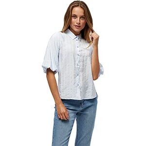 Redefined Fashion Peppercorn Women's Carrie Blouse 1044C Duck Blue Checked XS