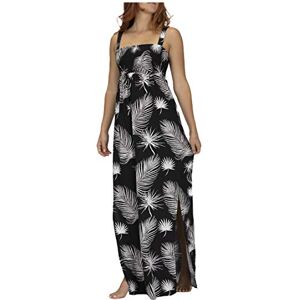 Hurley W Lei Maxi Dress - Black Palm, M