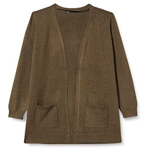 ONLY Women's Onllesly L/S Open Cardigan KNT Noos Blazer, Olive Green, XXXL