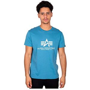 Alpha Industries Basic T-Shirt for Men, Airforce Blue, 3XL