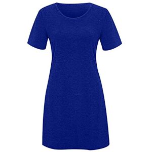 Janly Clearance Sale Womens Mini Dress, Fashion Women Casual Short Sleeve O-Neck Solid Ladies Loose Mini Dress,Easter Day Deal